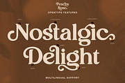 Peachy Rose - Bold Vintage Serif, a Serif Font by Pixesia Studio (Thumbnail 9 of 11)