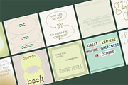 Quote Aesthetics II - CANVA PS, a Social Media Template by Kimo Studio (Thumbnail 2 of 13)