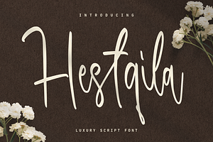 Hestqila - Luxury Script Font