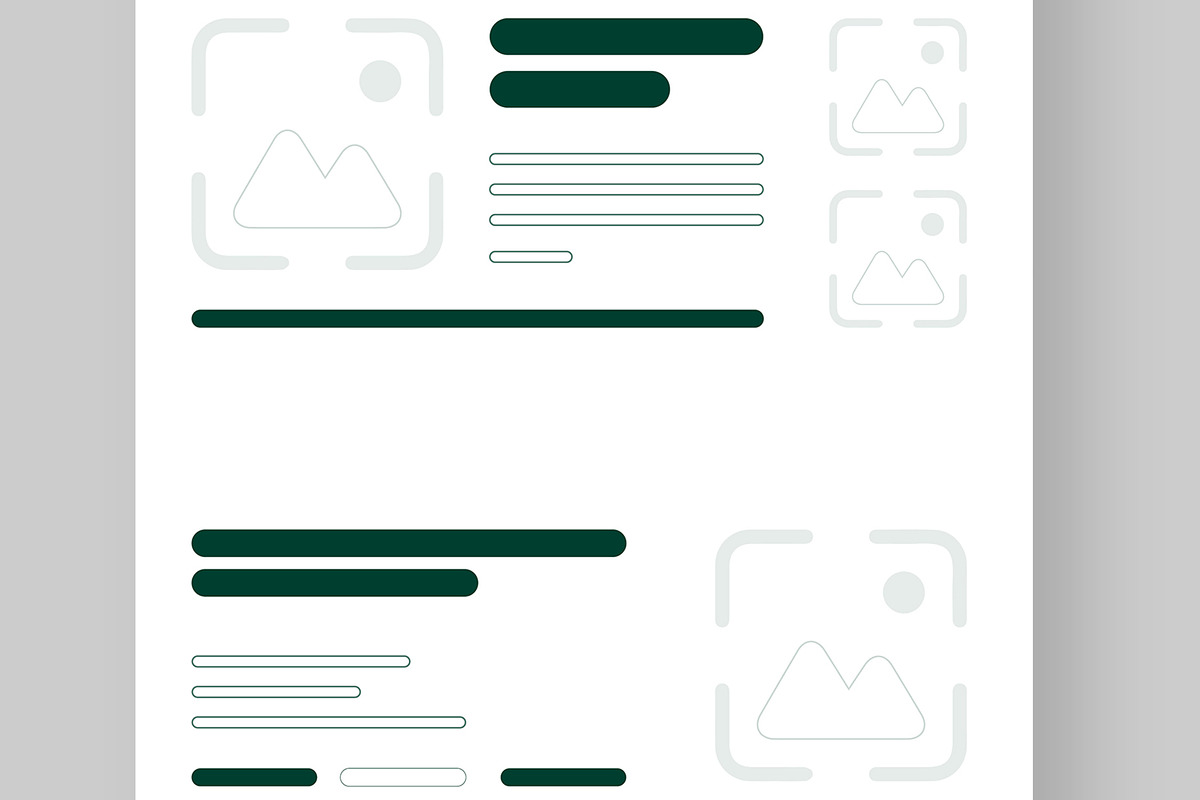 Website Wireframe Layout, a Wireframe Template by CreativeShaper (Photo 4 of 6)