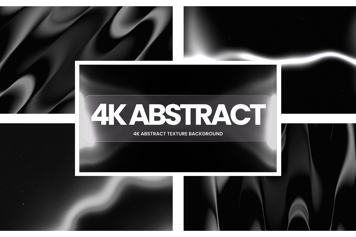 4K Intriguing Abstract Black