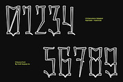 CS Densmore Stippled, a Serif Font by Craft Supply Co. (Thumbnail 4 of 8)