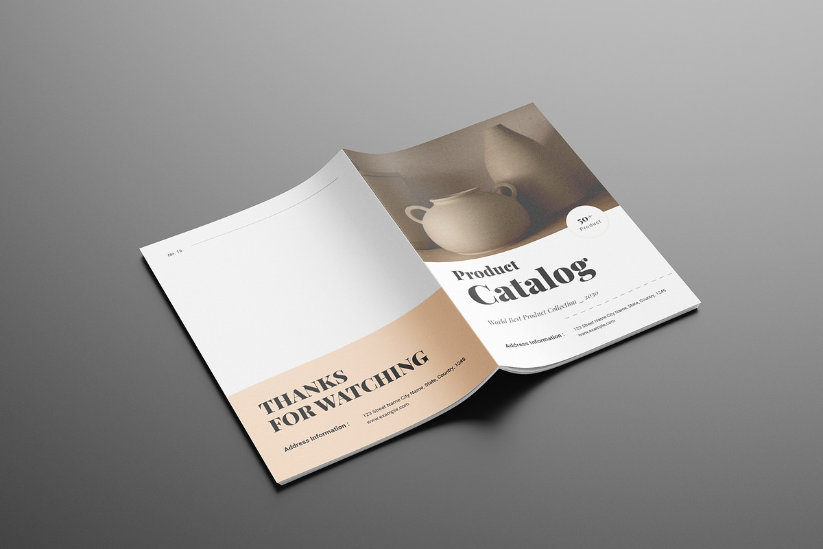 Modern Product Catalog Template, a Brochure Template by Seeing-art (Photo 9 of 11)