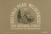 UPSTATE - A Collegiate Style Font, a Slab Serif Font by Komet & Flicker (Thumbnail 3 of 15)