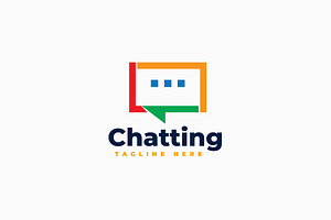 Chatting Logo Template, a Branding & Logo Template by Zeer Graphic