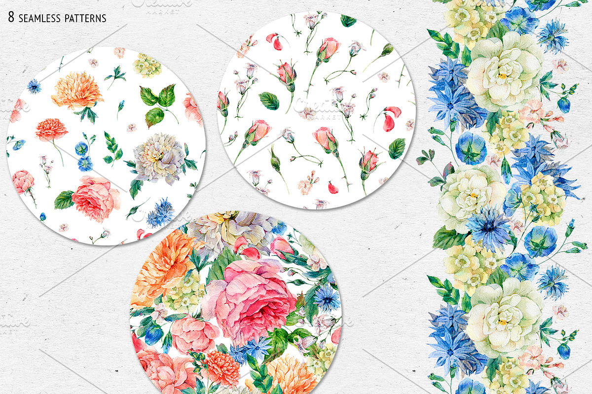 Drops of summer flowers., an Illustration by Depiano (Photo 8 of 10)