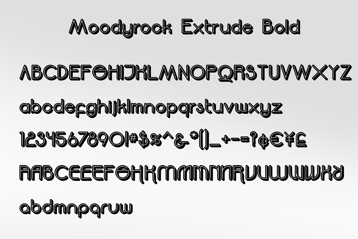 MOODYROCK, a Sans Serif Font by greatypes studio (Photo 16 of 18)