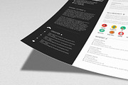 Wild West CV Template, a Resume Template by Valeur Design (Thumbnail 2 of 4)