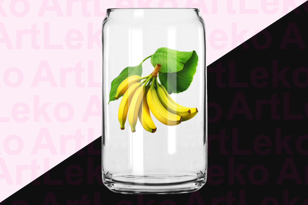 Bananas Clipart, a Food Illustration by LekoArt (Photo 8 of 10)