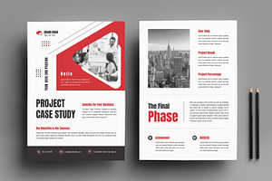 Case Study Design, a Stationery Template by MightyDesign