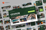 Construction Engineering Powerpoint, a Presentation Template by fluffstudio (Thumbnail 1 of 4)