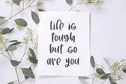 Sun Kissed Hand Lettered Font, a Font by Dansie Design (Thumbnail 4 of 7)