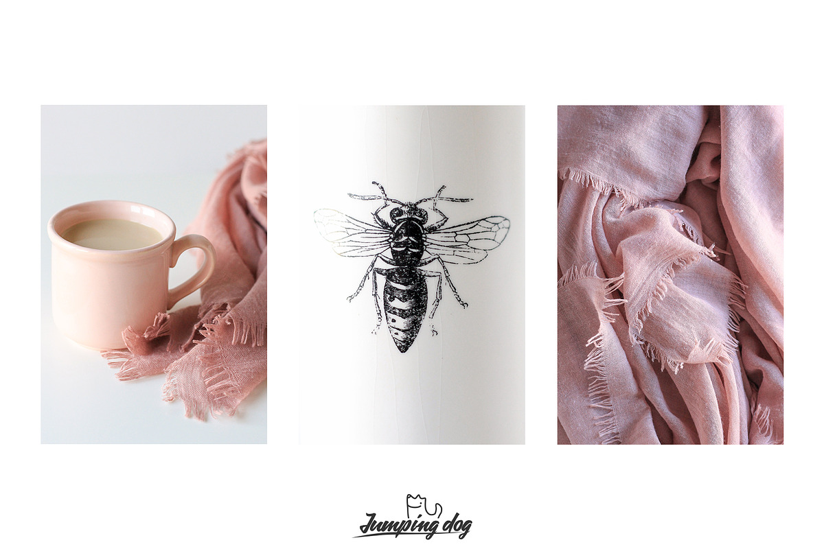 Pale Pink & Soft Beige Photo Pack, a Social Media Template by Jumping Dog (Photo 2 of 6)