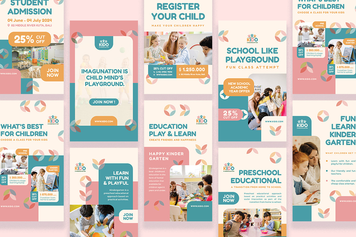 Kido - Kindergarten, a Social Media Template by kerismaker (Photo 3 of 3)