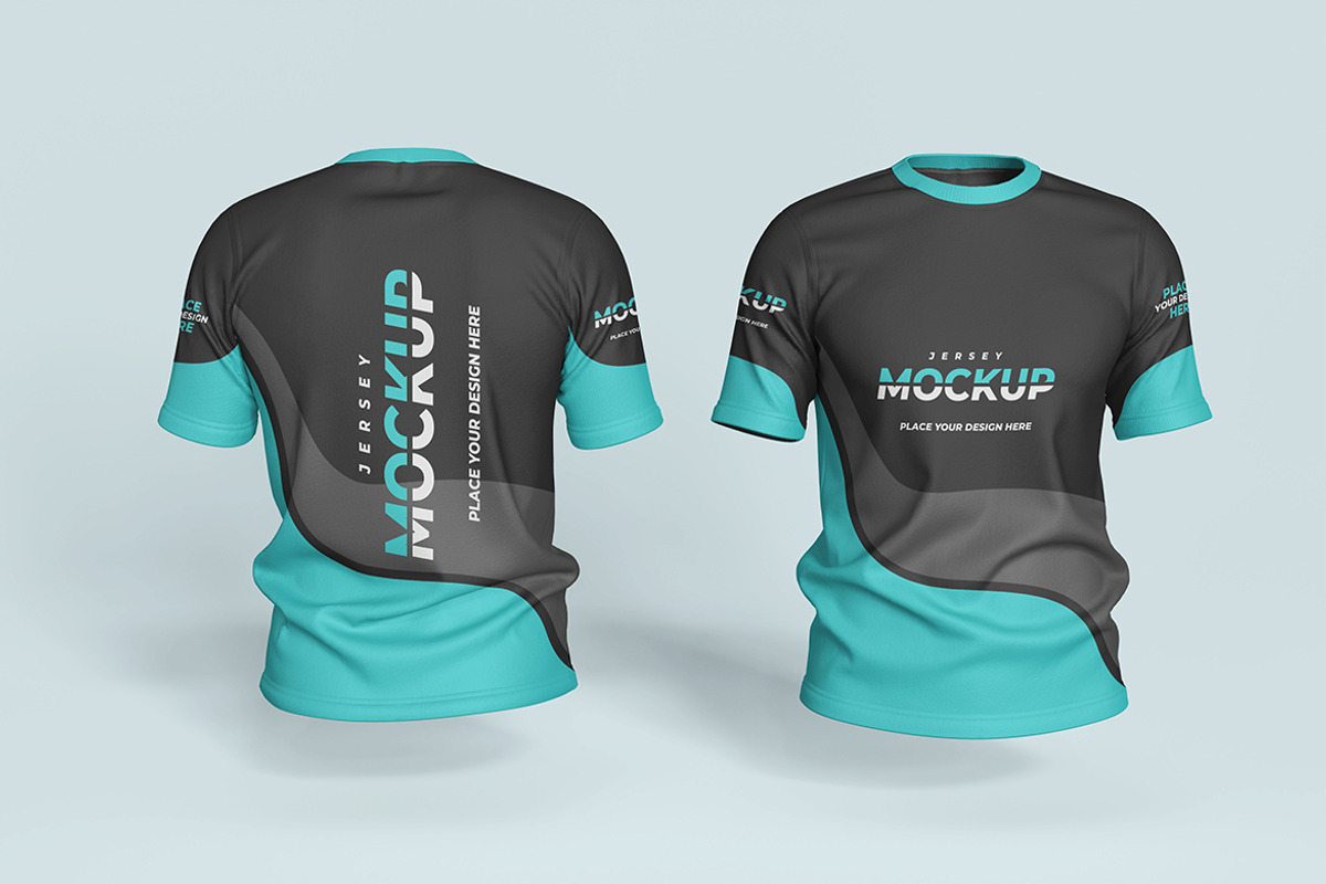 T-Shirt Jersey Mockup, a Shirt Mockup by MrLetters (Photo 4 of 5)