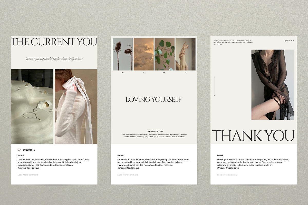 Quiet Luxury Canva Brand Kit, a Social Media Template by Pani Temp. (Photo 10 of 13)