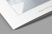 Square Bi-Fold Brochure Mockup, an Advertising Mockup by Illusiongraphic (Thumbnail 16 of 22)