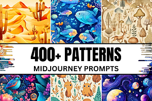 400 Pattern Midjourney Prompts