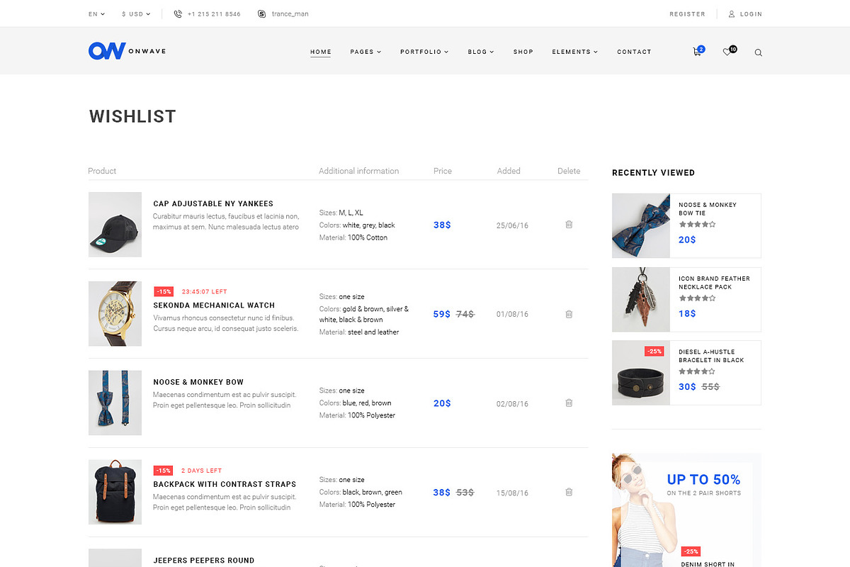OnWave — Multipurpose PSD Template, a Websites & App Template by ScienteCraft (Photo 33 of 51)