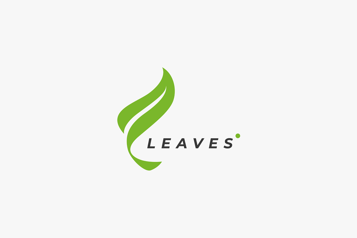 Fresh Minimalist Green Leaf Logo, a Branding & Logo Template by Signatoro (Photo 1 of 3)