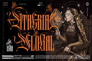 Black Letterfly Typeface, a Blackletter Font by alit design (Thumbnail 4 of 20)
