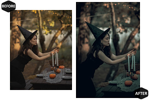 12 Cinematic Halloween Photoshop