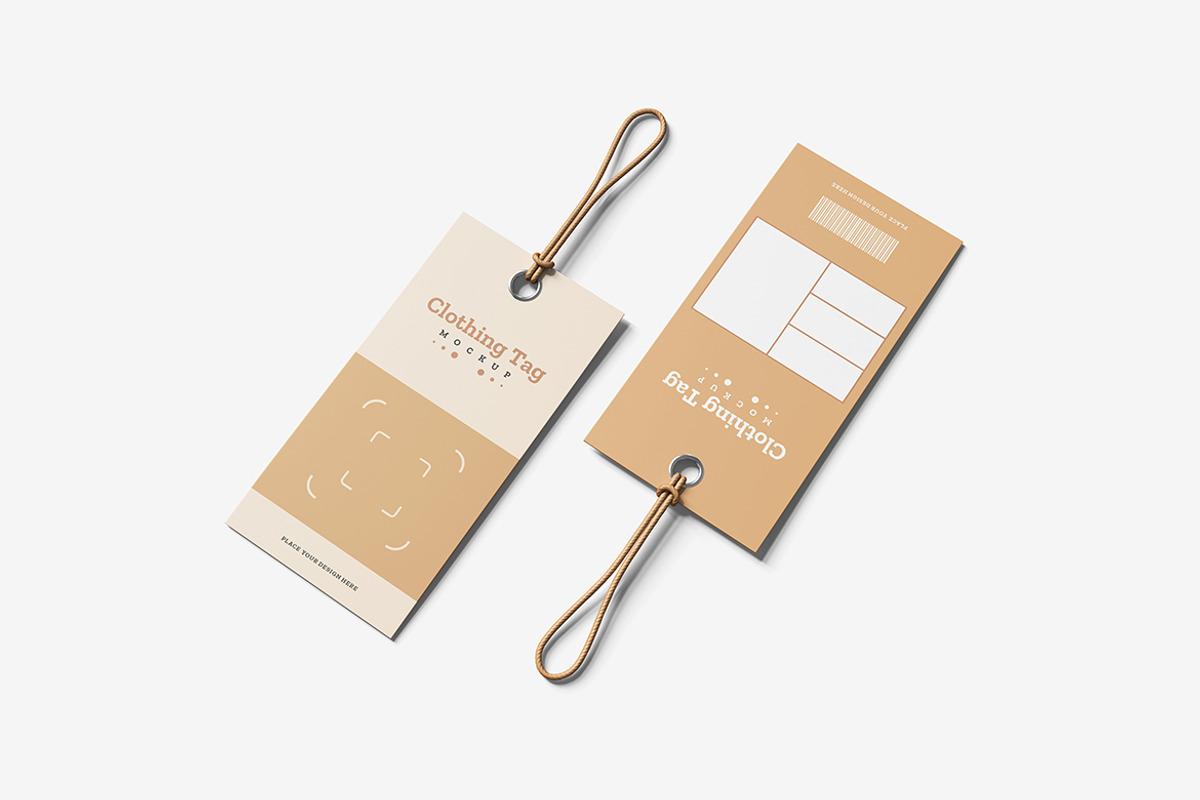 Clothing Tag Mockup, a Product Mockup by bimockup (Photo 5 of 6)