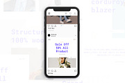 Coro Vintage Instagram Templates, a Social Media Template by CaDesign (Thumbnail 3 of 4)