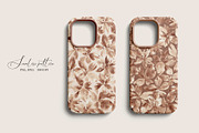Mocha mousse flowers seamless patter, a Pattern Graphic by SirenaArt (Thumbnail 11 of 16)