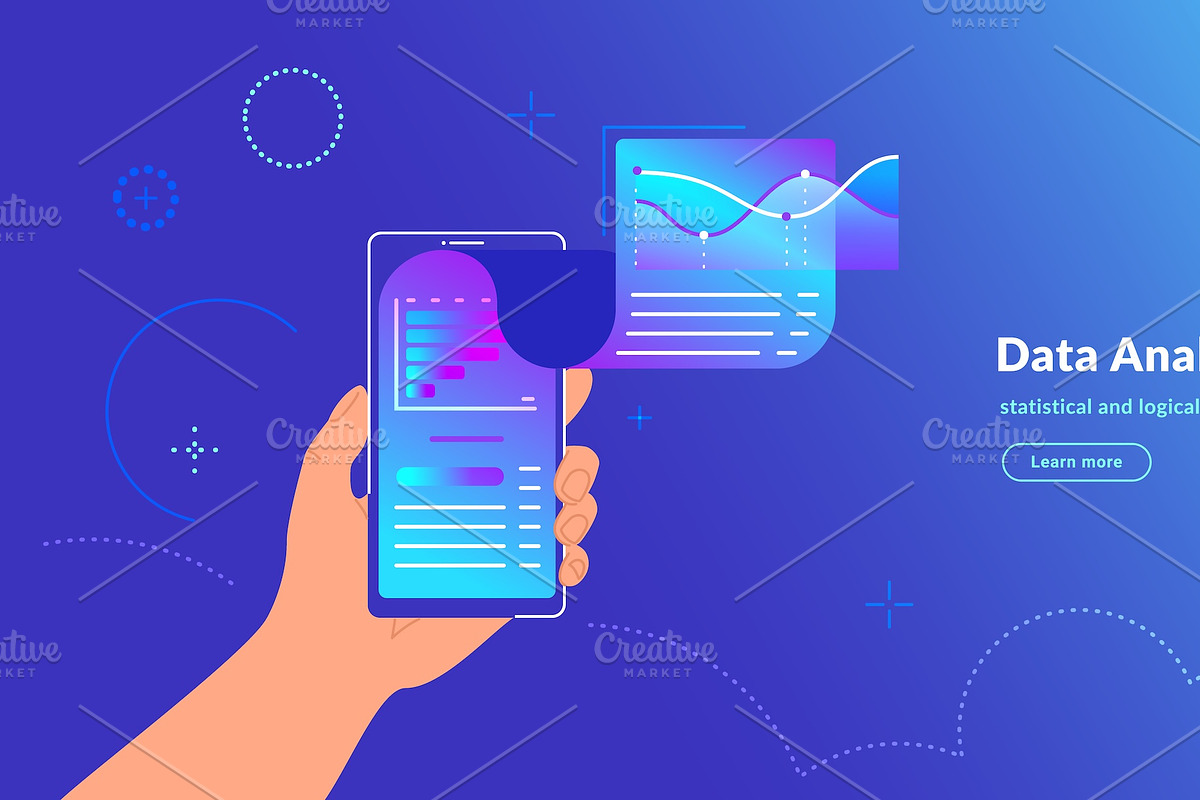 Mobile App for banking and investing, a Finance Illustration by Julia Tim (Photo 2 of 6)