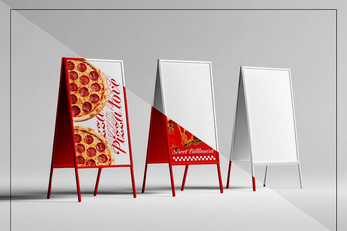 Urban Street Billboard Mockup Bundle, an Advertising Mockup by Mego-studio (Photo 10 of 11)