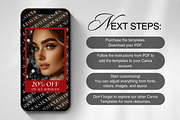 Brows & Lashes Instagram Holidays, a Social Media Template by DesignsbyMariaStudio (Thumbnail 8 of 10)