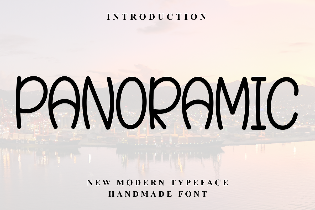 Panoramic, a Serif Font by FreshTypeINK (Photo 1 of 8)
