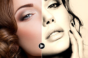 50 Retro & Vintage Photoshop Actions, an Action Add-On by Studio Retouch (Thumbnail 2 of 21)