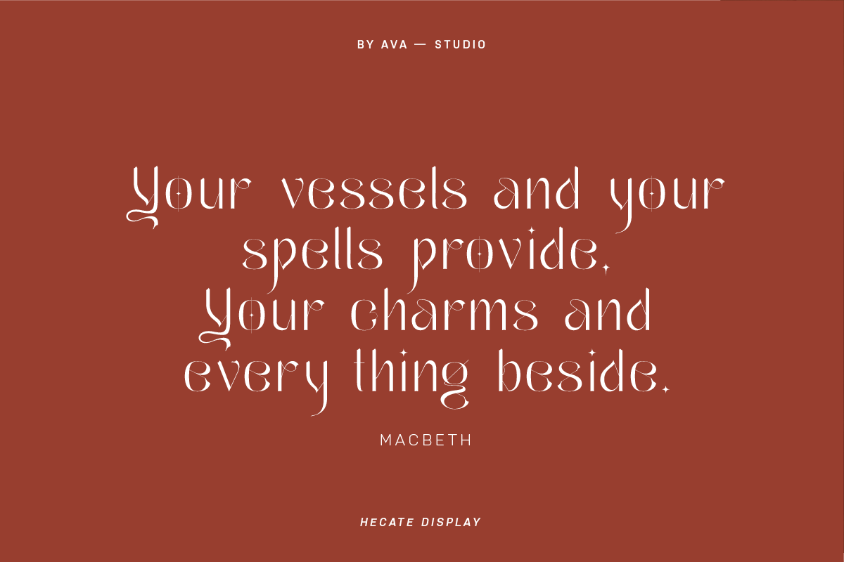 Hecate Sans Display, a Sans Serif Font by BY AVA — studio (Photo 7 of 8)