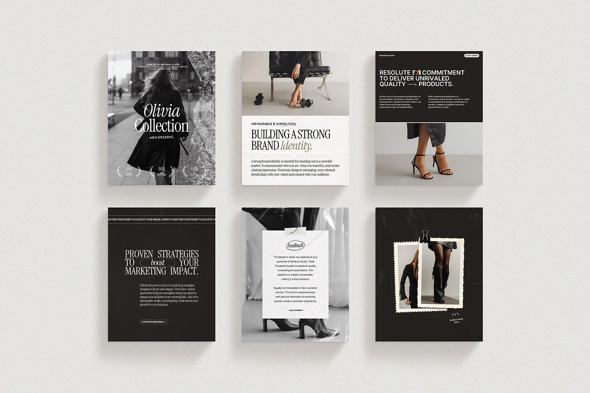 OLI / Entire Instagram Collection, a Social Media Template by Wildnun Studio (Photo 12 of 56)