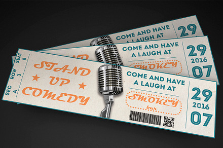 Multipurpose Event Ticket, an Invitation Template by Konakchiev