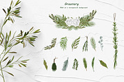 Farmhouse Christmas Watercolor Set, a Seasonal Illustration by BarvArt (Thumbnail 11 of 28)