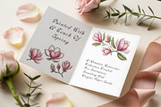 Boho Watercolor Floral Clipart Set, a Decorative Illustration by ForhadGFX (Thumbnail 4 of 12)