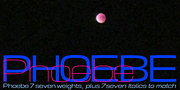 Phoebe, a Sans Serif Font by Wiescher-Design (Thumbnail 1 of 9)