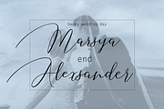 Selvia Font Duo, a Script Font by danti (Thumbnail 3 of 8)