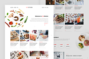 HotKitchen: UI/UX Culinary Templates, a Websites & App Template by FreshPixels (Thumbnail 2 of 7)