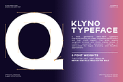 Klyno – A Modern Geometric Font Sans, a Sans Serif Font by roomspace creative lab (Thumbnail 5 of 11)