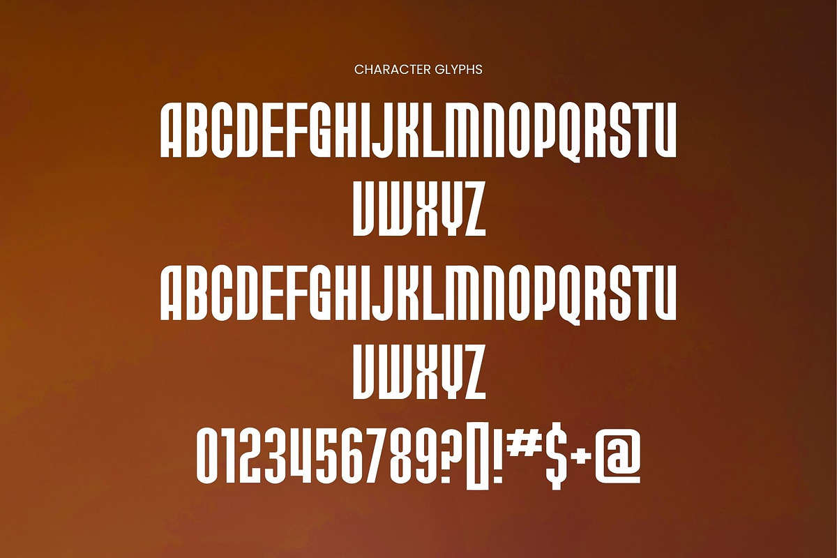 Luxury - Modern Condensed Sans Serif, a Sans Serif Font by TypeLogue (Photo 11 of 11)