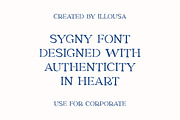Sygny Serif Typeface, a Serif Font by Illousa (Thumbnail 2 of 6)