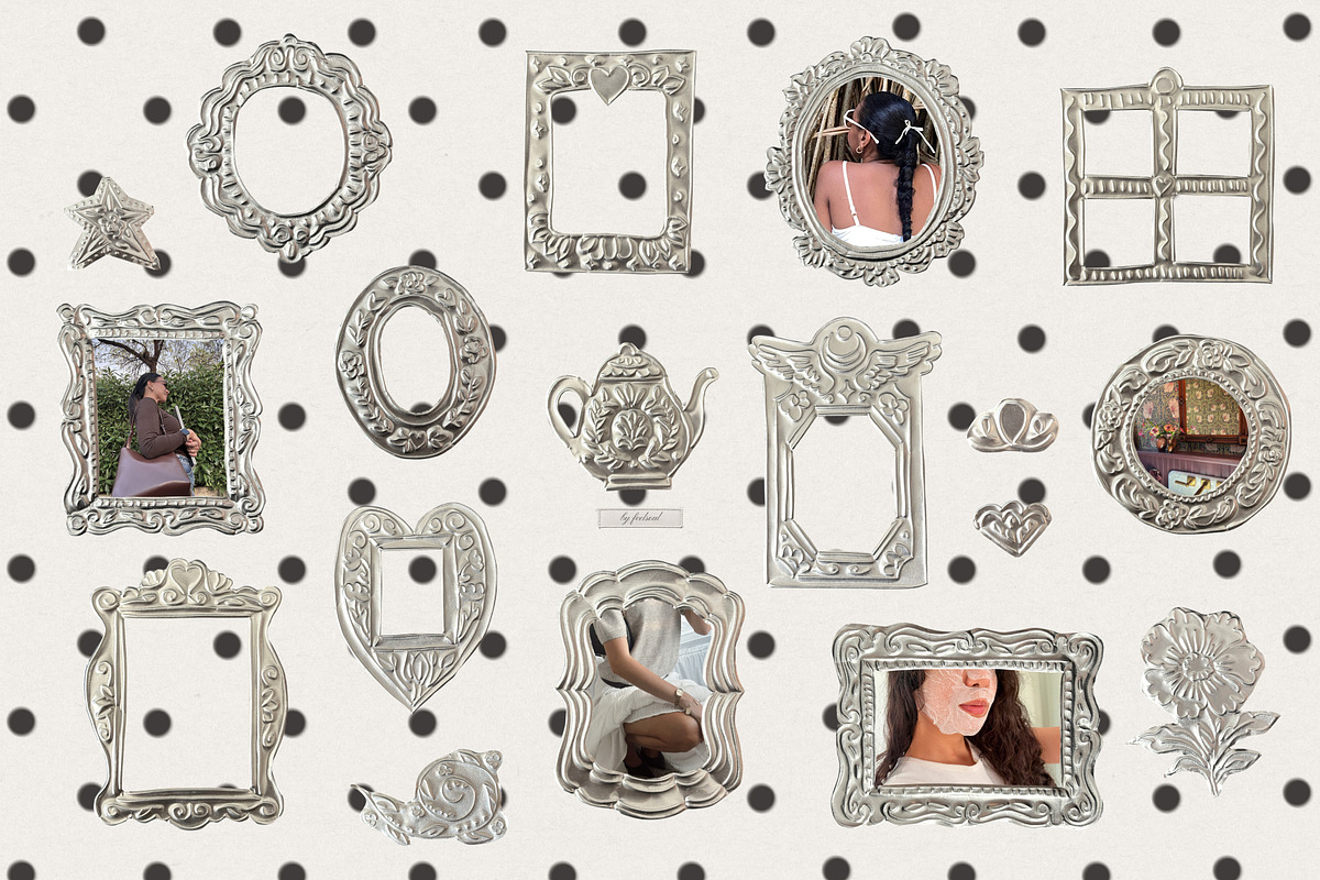 70+ Vintage Foil Frame & Elements, an Object Graphic by Feelsoul (Photo 9 of 11)