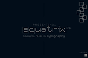 squatrix24 font, a Sans Serif Font by gREyPUBLIC (Thumbnail 1 of 5)