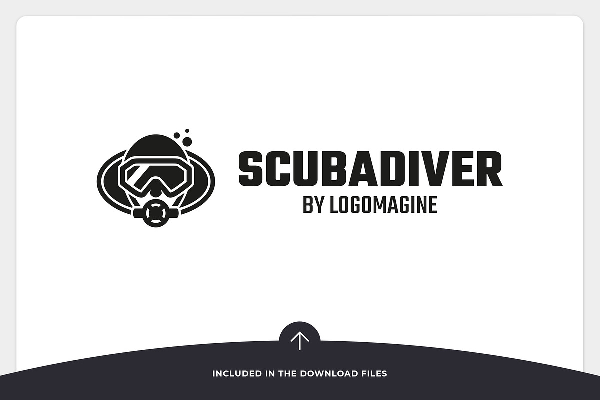 Scuba Diver Logo Template, a Branding & Logo Template by LOGOMAGINE (Photo 16 of 16)
