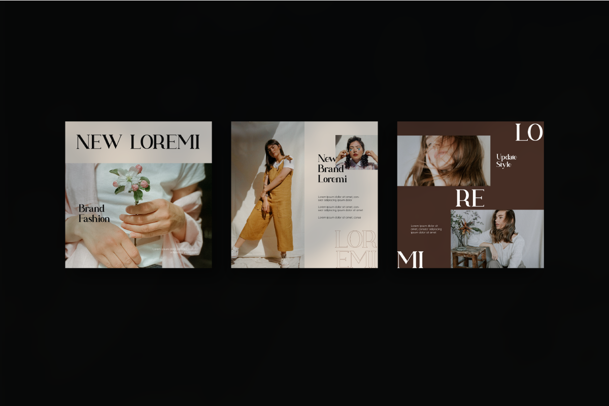 LOREMI Instagram Template, a Social Media Template by Inkofert (Photo 3 of 12)