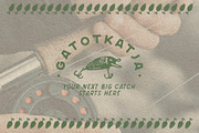 Vintage Fishing Illustration Bundle, a Sport Illustration by Southerntown (Thumbnail 10 of 13)